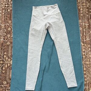 lululemon athletica Light Gray High-Rise Leggings